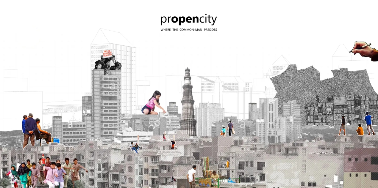 Vision for a Citizen-Centric City. Image: Shaurya Chauhan