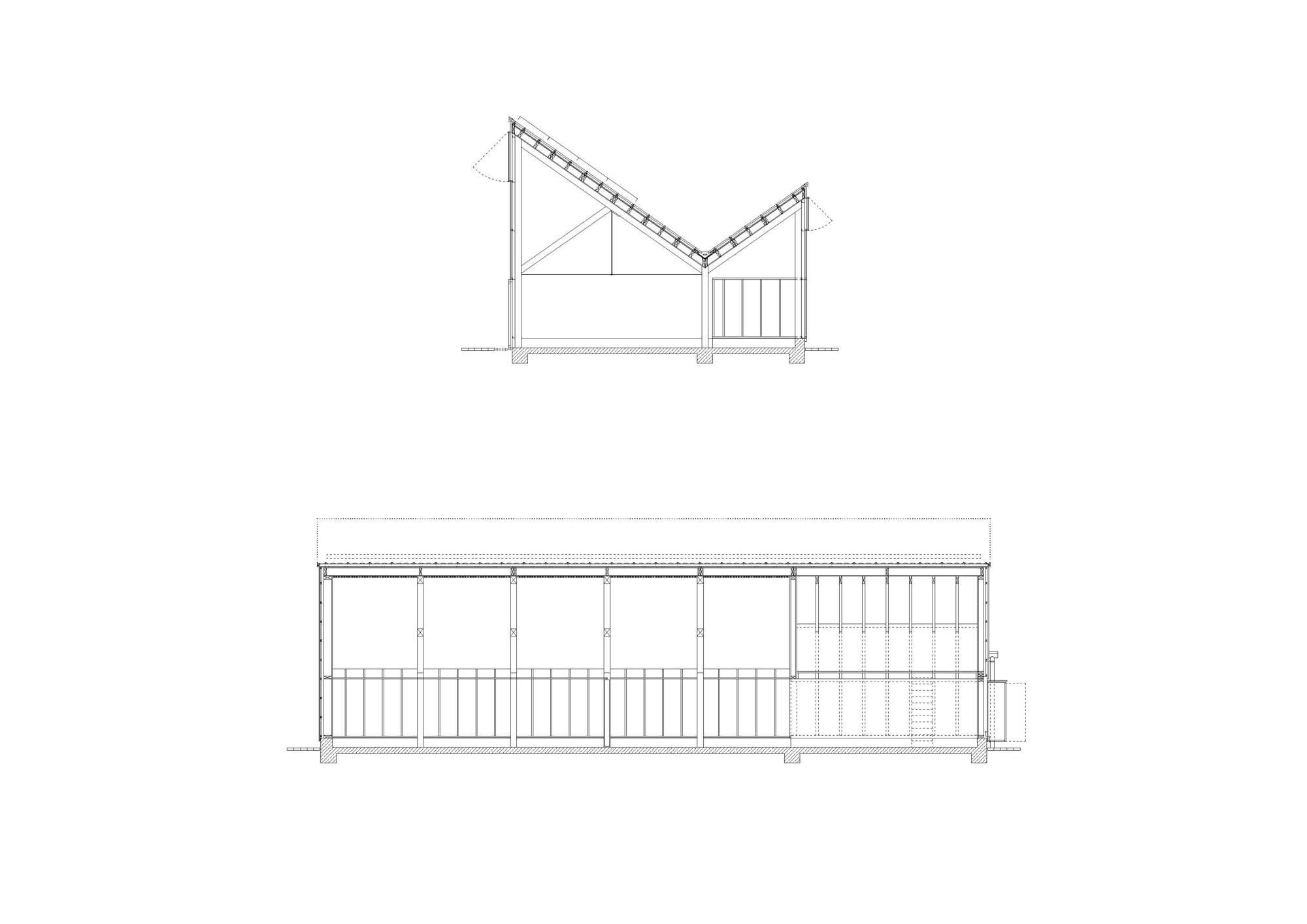 House of the Seasons sections at 1:100