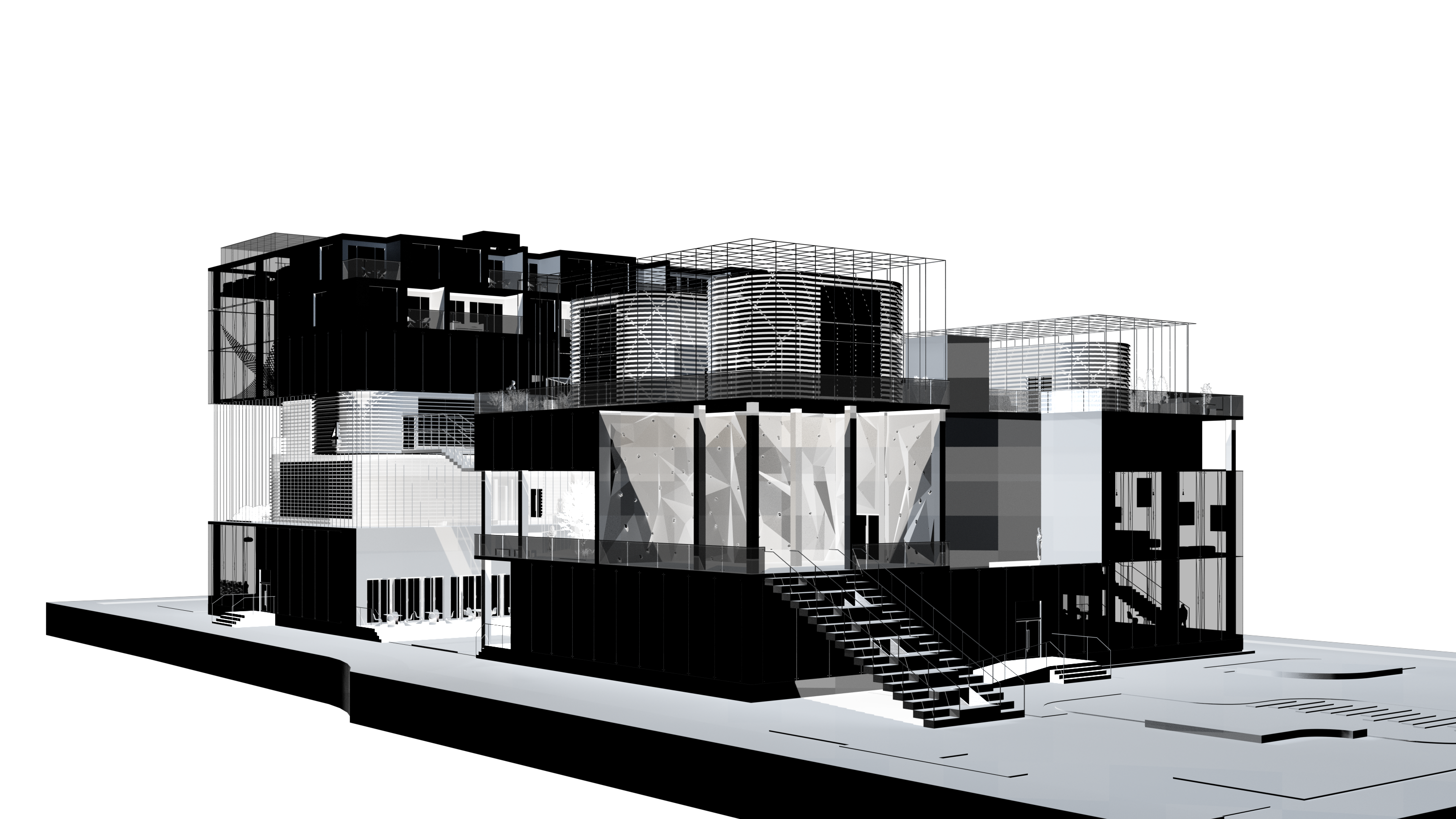 <i>a square and a dynamic space</i>