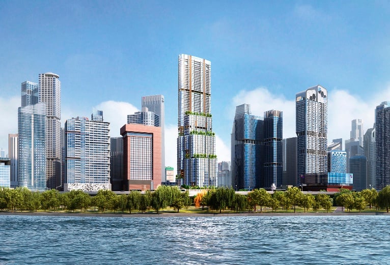 Redefining Singapore's Skyline: 8 Shenton Way by SOM | Skyscraper News