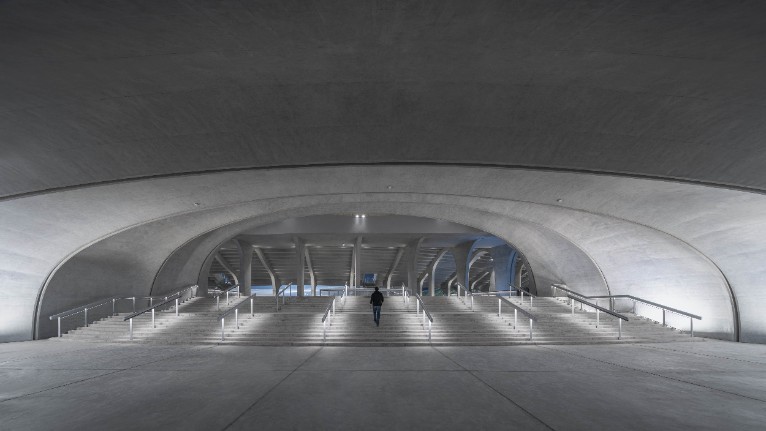 Quzhou Stadium, photography by CreatAR Images