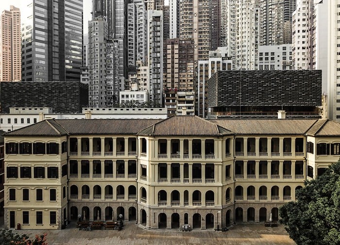 14. Tai Kwun - The Centre for Heritage and Arts by Purcell (Conservation Architect), Herzog & de Meuron (Architect and Masterplanner), Rocco Design Associates Architects Limited (Executive Architect). Client: The Hong Kong Jockey Club