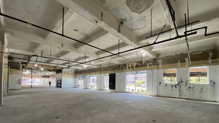 Existing Building. Interior. Image Courtesy of © OMA