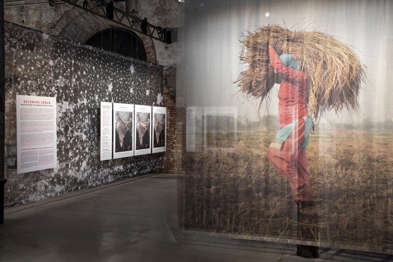  Becoming Urban: Trajectories of Urbanisation in India, 2021 - Rahul Mehrotra; Sourav Kumar Biswas; GSD, Harvard UniversityPhoto by Marco Zorzanello - Courtesy of La Biennale di Venezia 