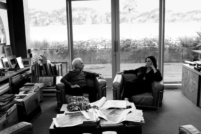 Maja-Hoffmann_Frank-Gehry © Annie-Leibovitz.