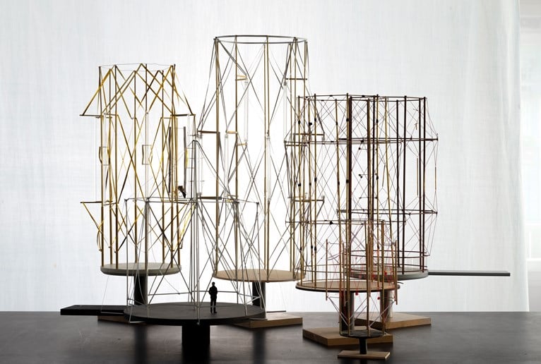 Models from 2016, the project that inspired their pavilion design for Rennes. Photography courtesy of © Studio Bouroullec.