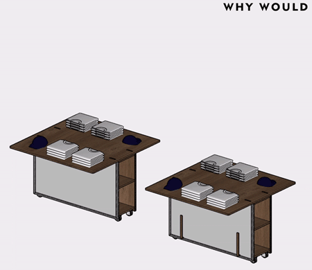 Booth analysis diagram © WHY WOULD
