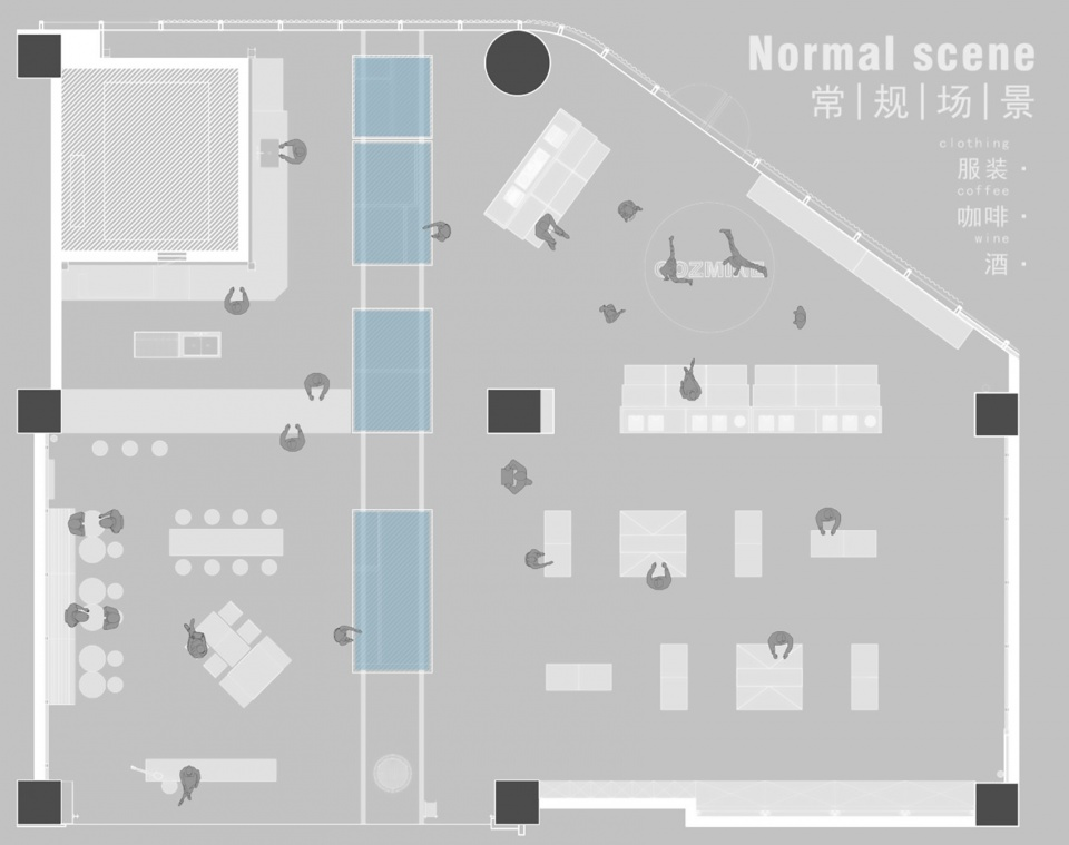 Normal scene plan © WHY WOULD