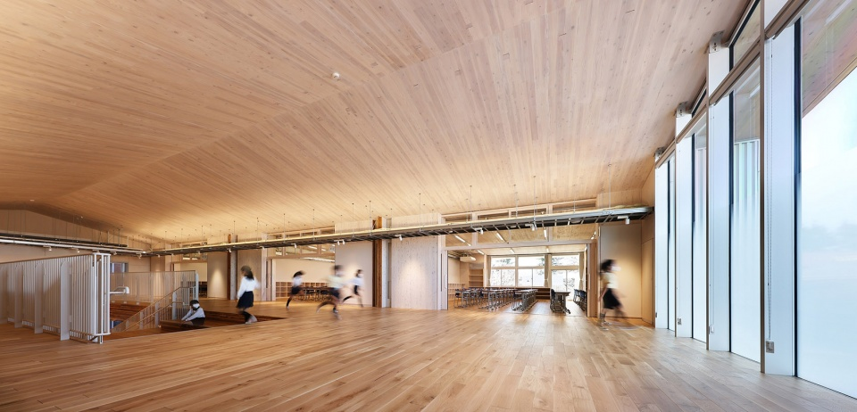 Continuous integrated space design © Yanguangshe (Noda Dongde)