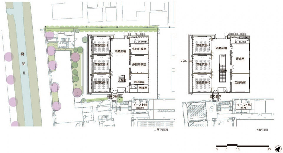 Floor plan © Nikken Sekkei