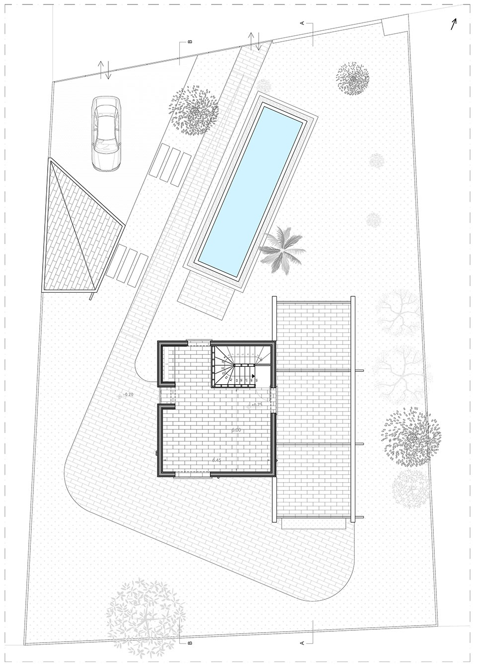 Third floor plan © Alexis Papadopoulos Architectural Practice