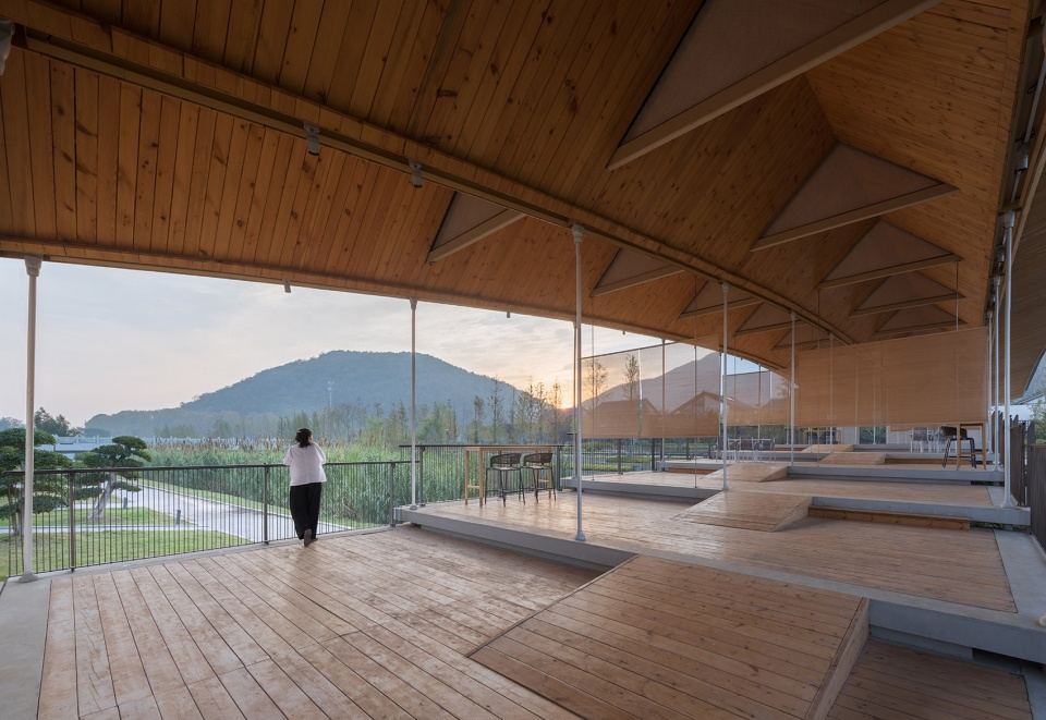 The stacking solves the stability of the terraces © Liang Shan