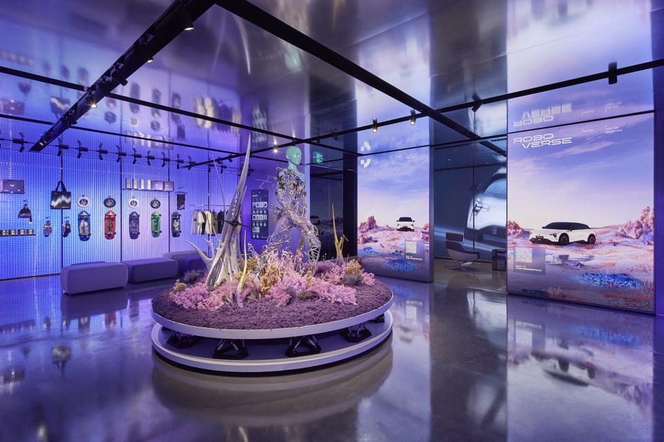 Art space that features the multimedia works of artist Liu Di © Charlie Xia