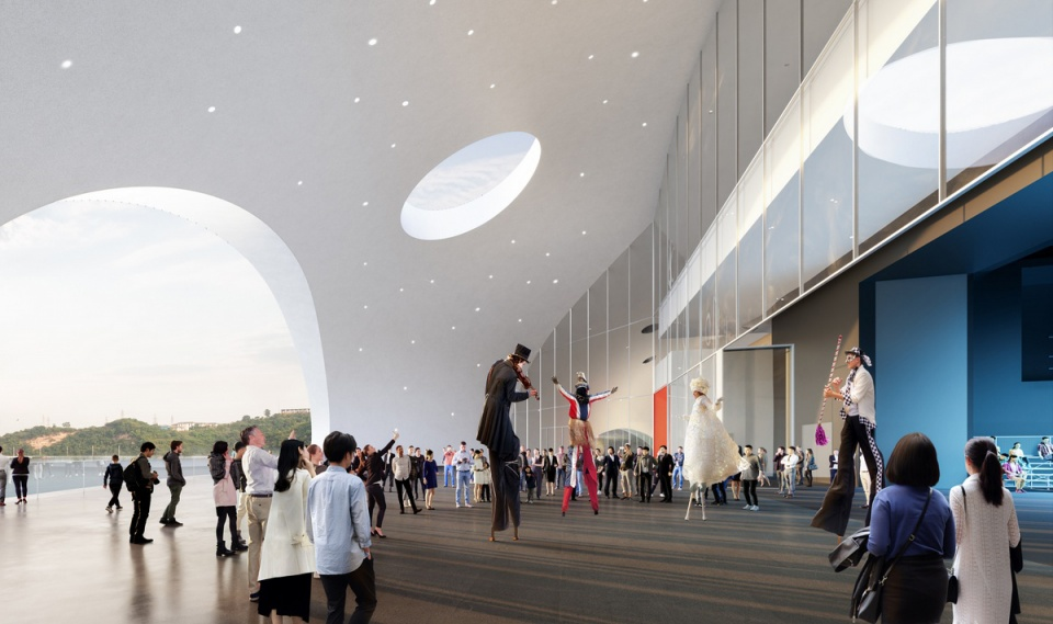 Entrance Platform © OPEN