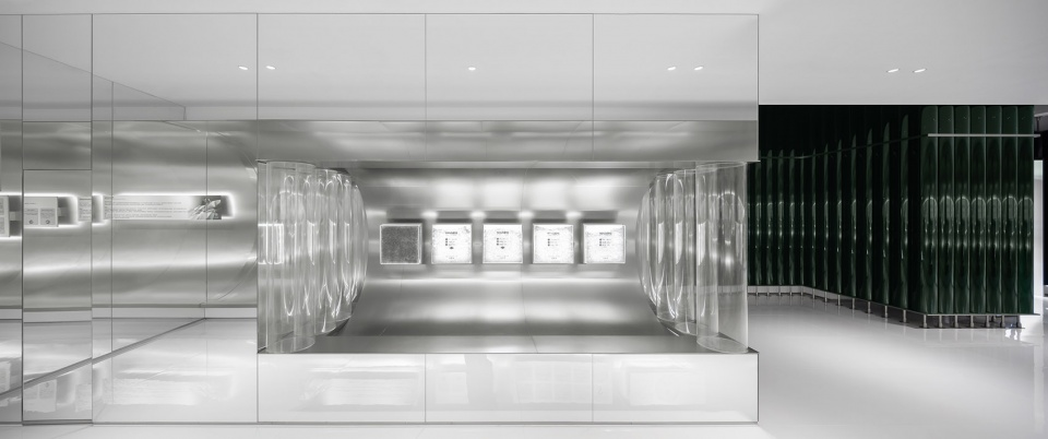 The sightseeing channel follows the softness of the “velvet” in the building©Meng Qingwei, Xie Yilun, Wu Ruozheng