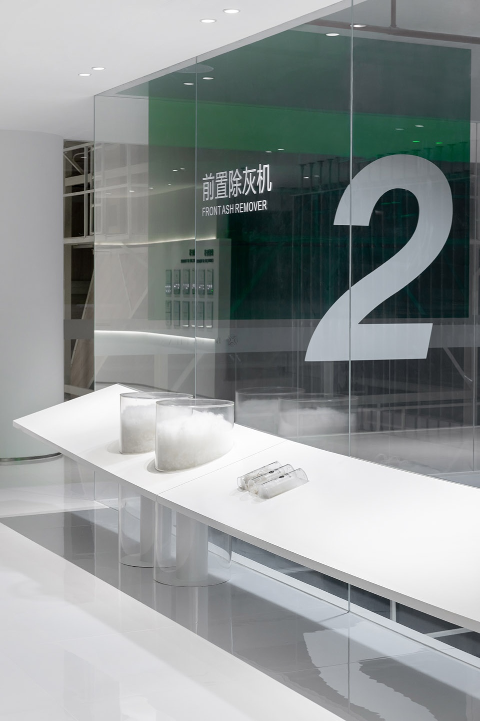 Details of the display corridor on the second floor ©Meng Qingwei, Xie Yilun, Wu Ruozheng