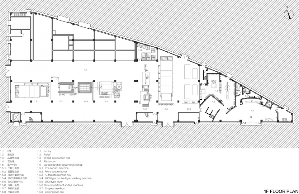 First floor plan ©Dagou Architectural Design