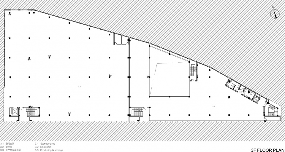Third floor plan ©Dagou Architectural Design