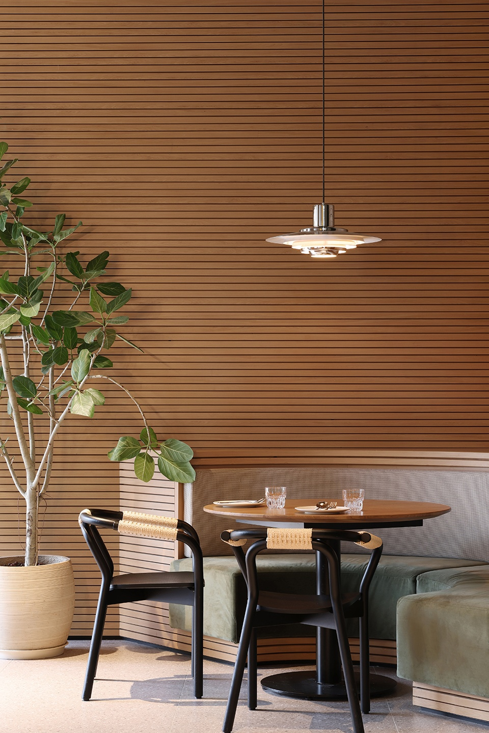 Details of the seating area © Xiaole