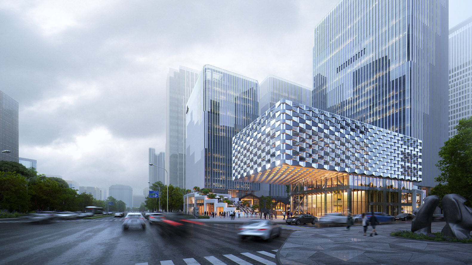 Architectural Marvel Unveiled: MVRDV's Innovative Mixed-Use 