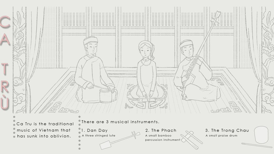 Ca Trù trio: Reviving Vietnam's musical soul.