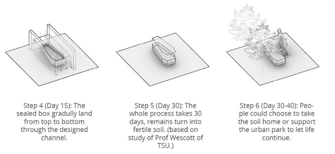 Visuals from Back to Earth Project representing the concept behind the project