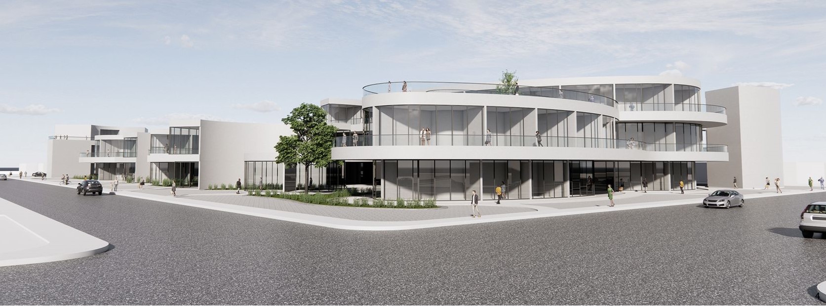 Modern architectural elegance meets functional design.