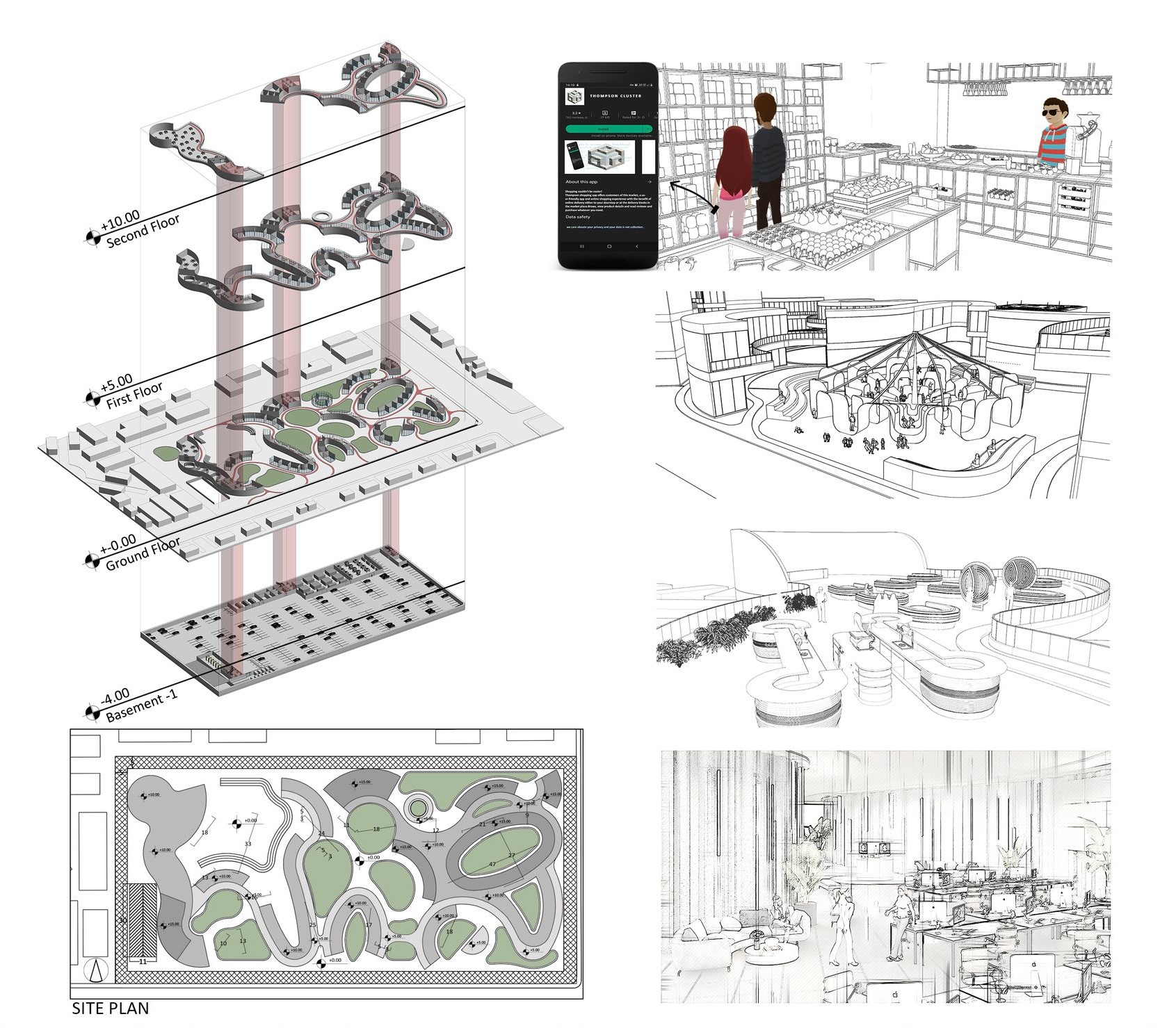 Innovative design unites technology with communal living spaces.