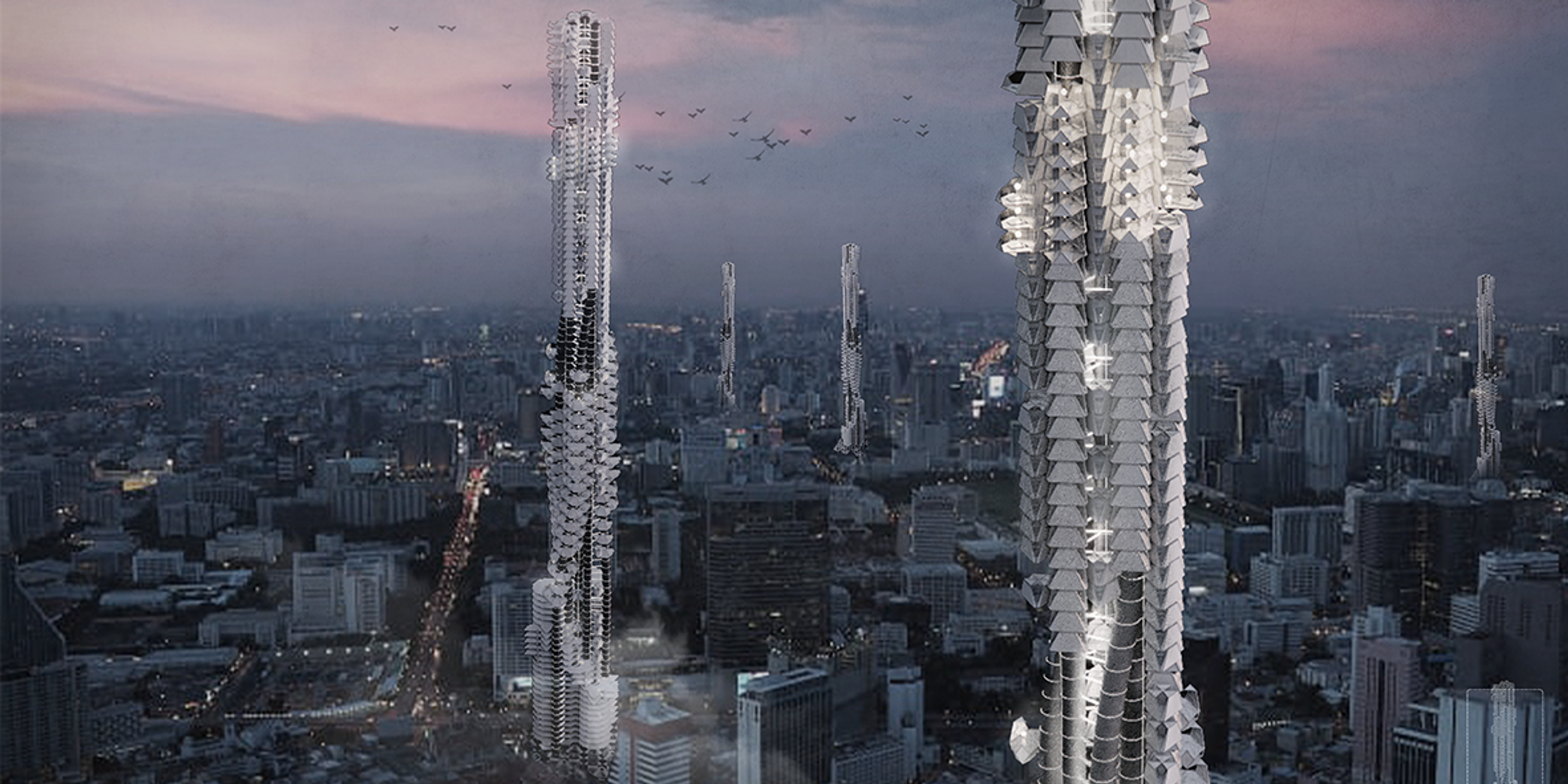 Visual from the <b>Fourth Space </b>Project - Shortlisted entry of <b>Nomad House</b>, 2020