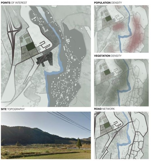 Analyzing the landscape to blend architecture with the environment.