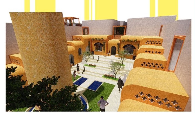 Harmonious blend of tradition and modern sustainable living.