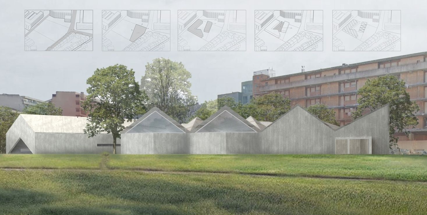 Geometric Brutalism: A new landscape in urban education.