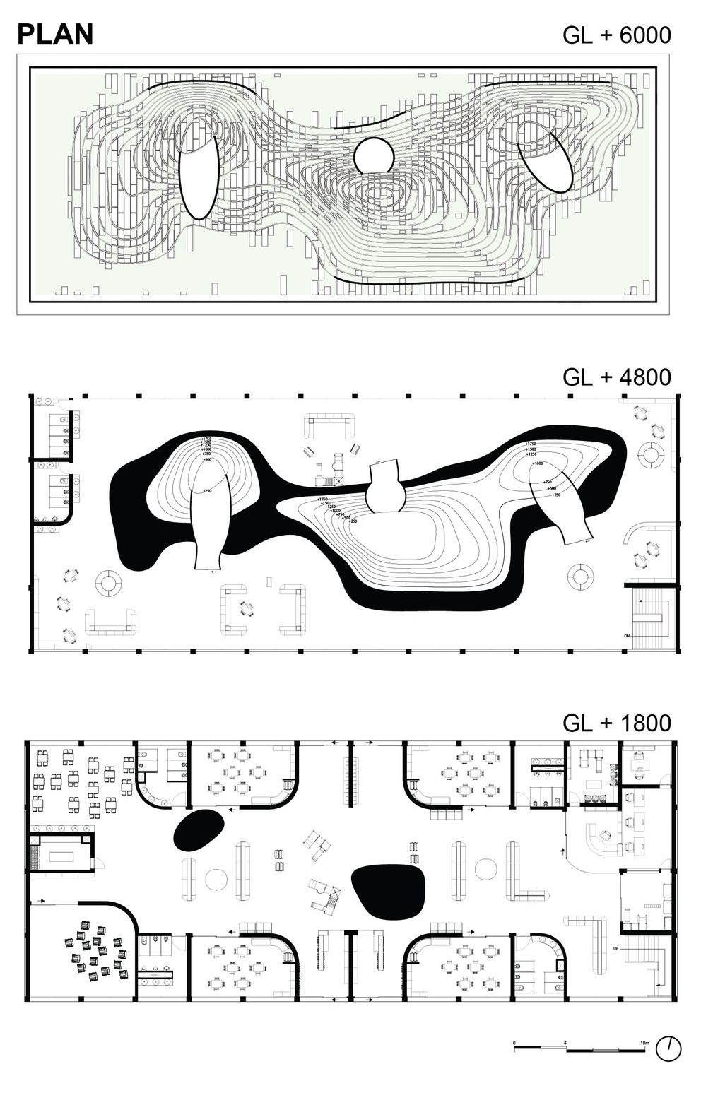 Innovative Layered Architectural Plan for Children's Space