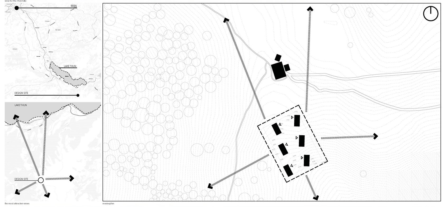 Mapping Alpine Tranquility: Cocoon Village Masterplan