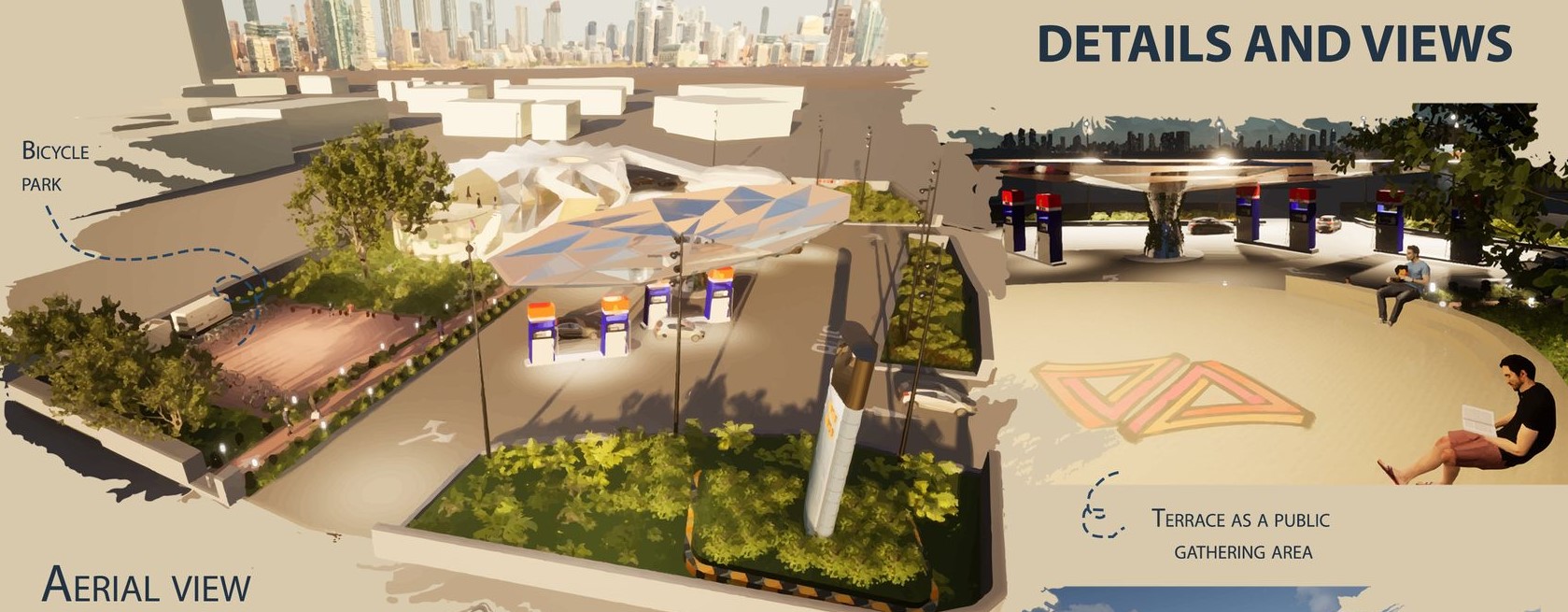 Integrating leisure and mobility in urban landscape design.