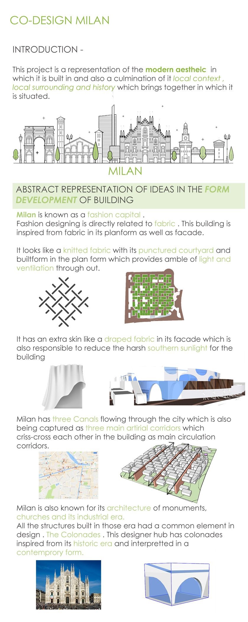 Milan's architectural narrative: knitted design meets modernity.