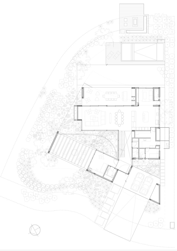 Example of sustainable features in a modern home