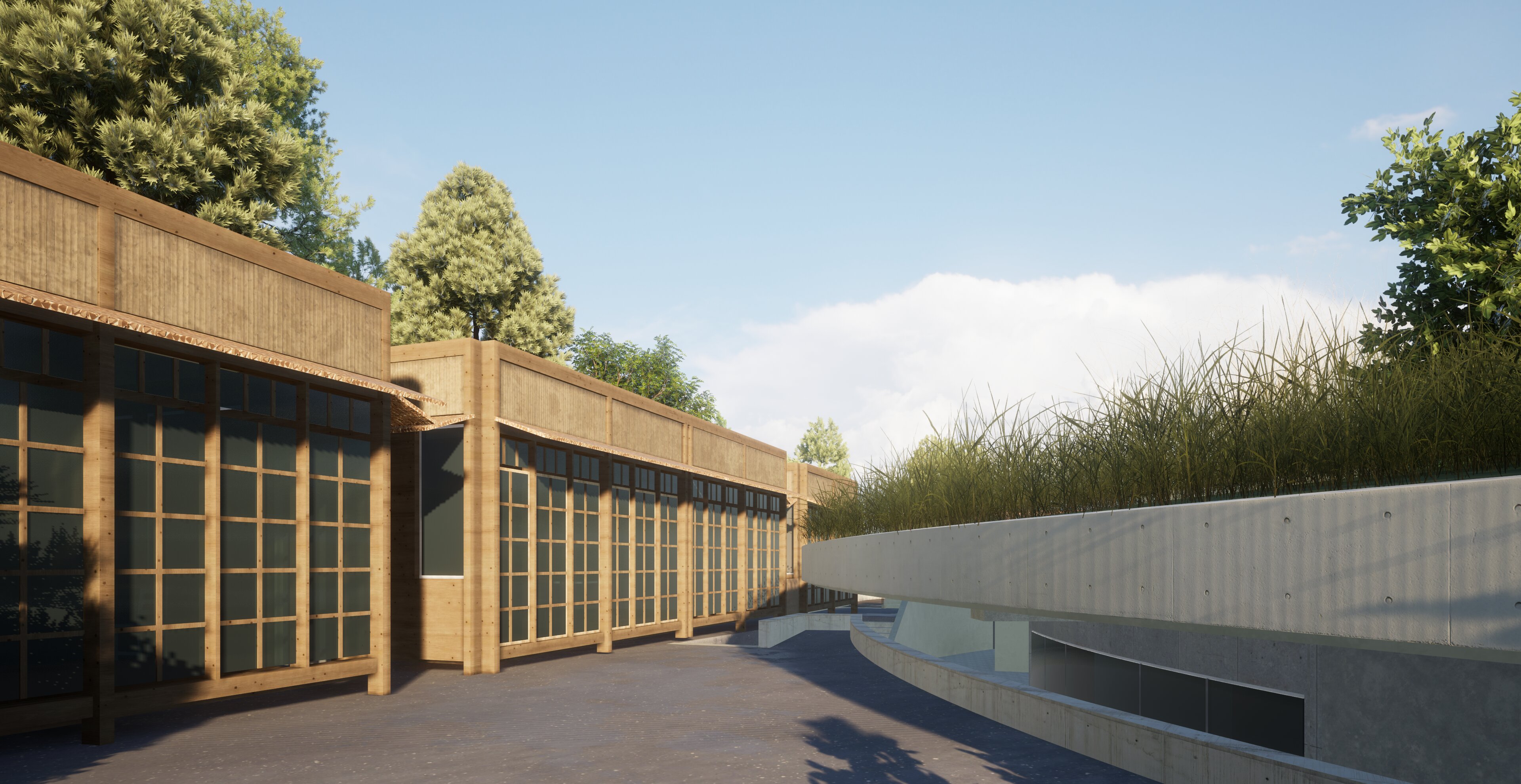 Artist stay facility